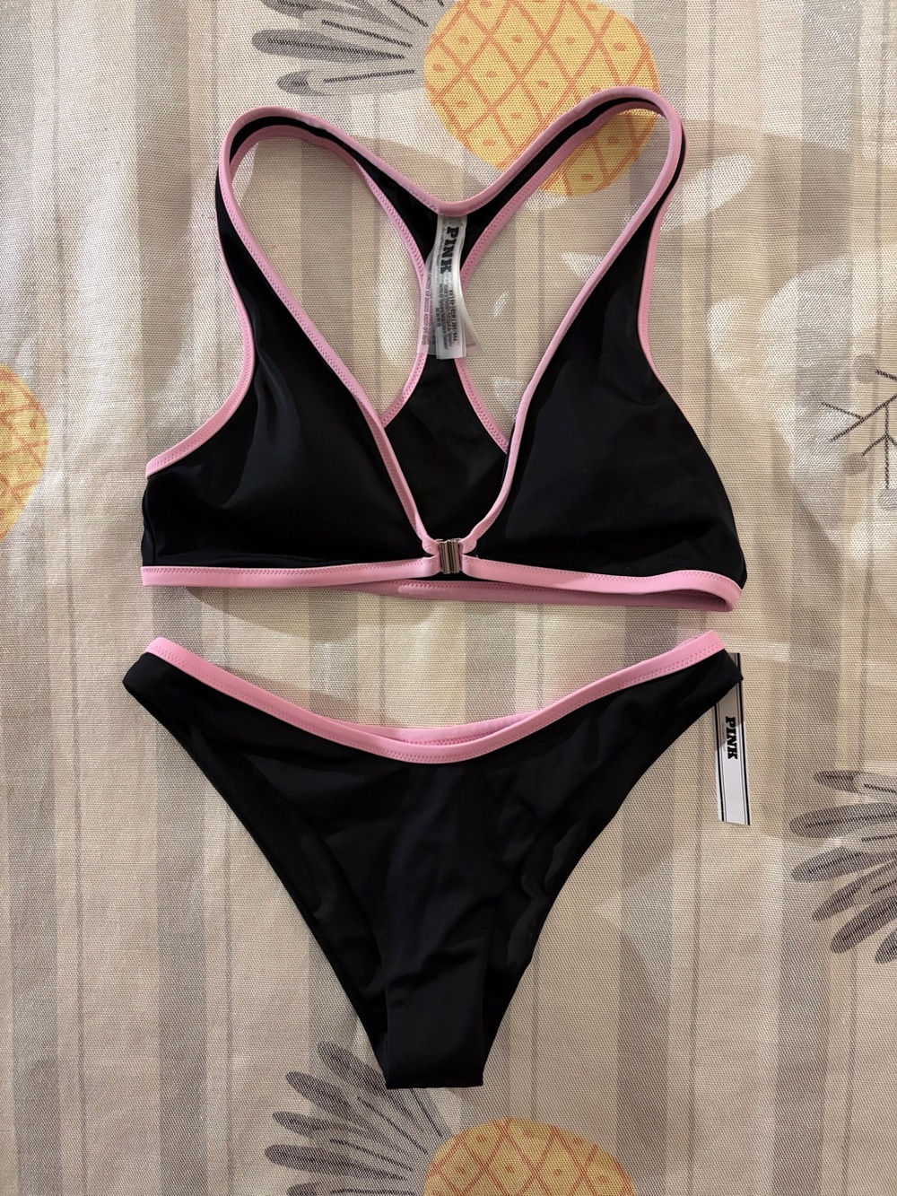 VS PINK Black Bikini Set